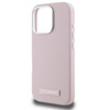 Karl Lagerfeld FW Metallplatte MagSafe - iPhone 16 Pro Tasche (rosa)