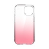 Speck Presidio Perfect-Clear + Ombre - iPhone 14 / iPhone 13 Case with MICROBAN Coating (Clear / Vintage Rose Fade)