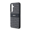 DKNY Leather Mono Stripe & Metal Logo - Samsung Galaxy S24+ Case (black)