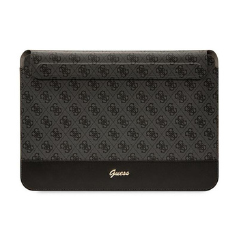 Guess 4G csíkos fém logós számítógép tok - 14" notebook tok (fekete)