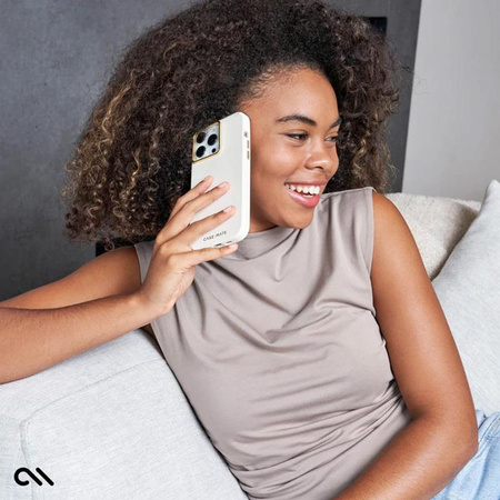 Case-Mate Silicone MagSafe - iPhone 15 Pro Case (Beige)