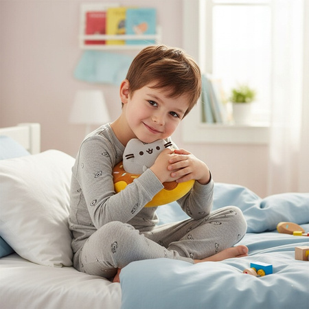 MASKOTKA PUSHEEN DLA DZIECKA KOT W PĄCZKU 18cm PLUSZOWA PRZYTULANKA