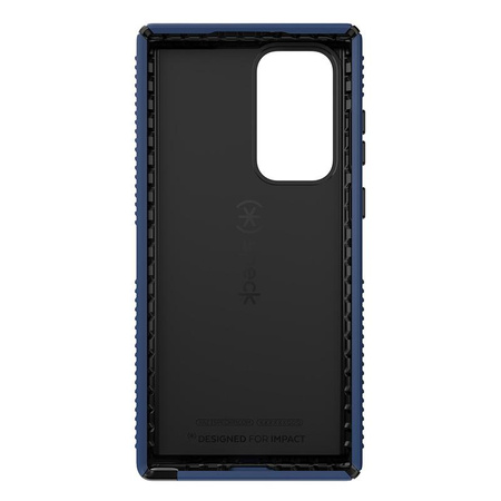 Speck Presidio2 Grip - Samsung Galaxy S22 Ultra Gehäuse mit MICROBAN Beschichtung (Coastal Blue/Storm blue)