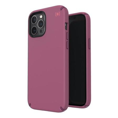 Speck Presidio2 Pro - Etui iPhone 12 Pro Max z powłoką MICROBAN (LSH Burgundy)