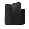 Moshi Overture MagSafe - 3-in-1-Ledertasche mit Flip-Cover iPhone 15 (Midnight Black)