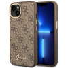 Guess 4G Metal Camera Outline Case - Coque pour iPhone 14 (Marron)