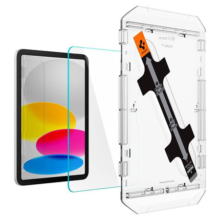 Spigen GLAS.TR EZ FIT - Gehärtetes Glas für Apple iPad 11" (2025) / 10.9" (2022) (Transparent)