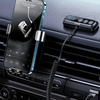 USAMS US-SJ503 - Zestaw głośnomówiący z transmiterem FM Bluetooth 5.0 (czarny)