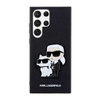 Karl Lagerfeld NFT Saffiano Karl & Choupette - Samsung Galaxy S23 Ultra Case (black)