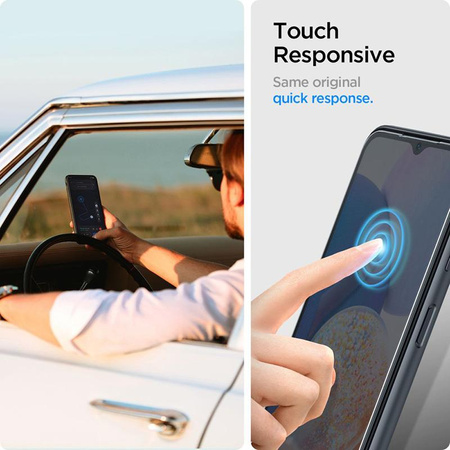 Spigen Glas.TR Slim 2-Pack - Tempered glass for Samsung Galaxy A15 4/5G / A25 5G / M15 5G (2 pieces)