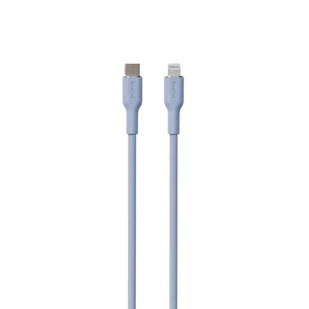 PURO ICON Soft Kabel - USB-C zu Lightning MFi 1.5 m (Powder Blue)