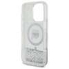 Karl Lagerfeld Liquid Glitter Karl Head MagSafe - Case for iPhone 16 Pro Max (transparent)
