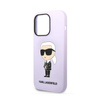 Karl Lagerfeld Silicone NFT Ikonik - iPhone 14 Pro Max Case (purple)
