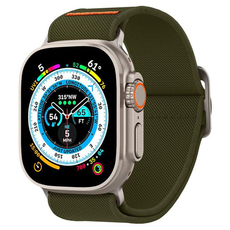 Spigen Fit Lite Ultra - Armband für Apple Watch 42/44/45/49 mm (Khaki)