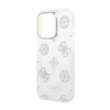 Guess Peony Glitter Case - Coque iPhone 14 Pro (Transparent)
