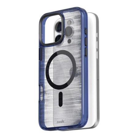 Moshi iGlaze MagSafe - iPhone 16 Pro Max Case (Dusk Indigo)