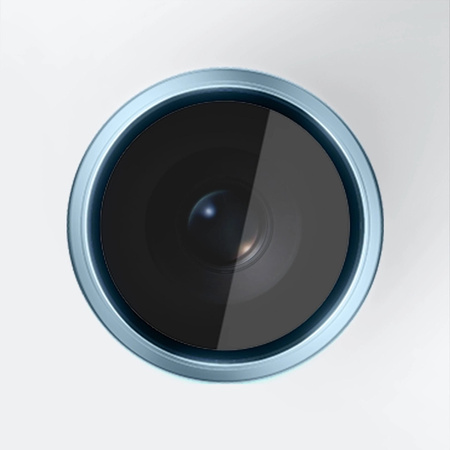 3mk HARDY Lens Protection Pro - Camera Lens Glass for iPhone 17 Pro / iPhone 17 Pro Max (Ocean Blue)