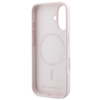 Karl Lagerfeld Silikon Karl & Choupette Ring MagSafe - iPhone 16 Plus Hülle (rosa)