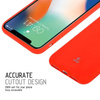 Crong Soft Skin Cover - iPhone Xs / X tok (piros)