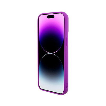 Guess Disco Metal Script - iPhone 15 Pro Max Case (fuchsia)