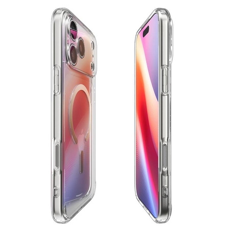 ETUI DO IPHONE 17 PRO do MAGSAFE SPIGEN ULTRA HYBRID ORYGINALNE BEZBARWNE
