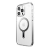 Speck Presidio Perfect-Clear ClickLock & Magsafe - Case for iPhone 15 Pro Max (Clear / Chrome Finish / Serene Silver)