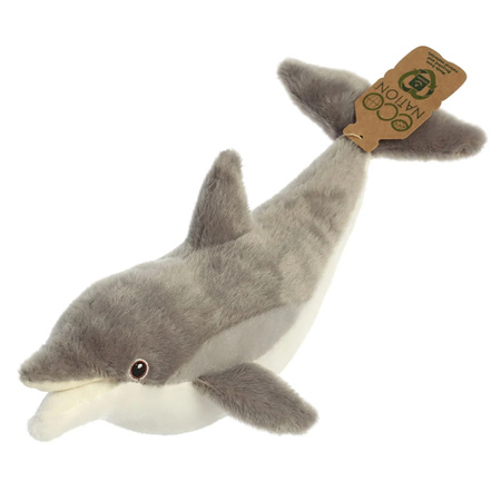 Eco Nation – Plush Toy / Cuddly Dolphin 38 cm Eco-Friendly
