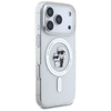 Karl Lagerfeld IML Karl Choupette Glitter MagSafe - Hülle für iPhone 17 Pro Max (transparent)