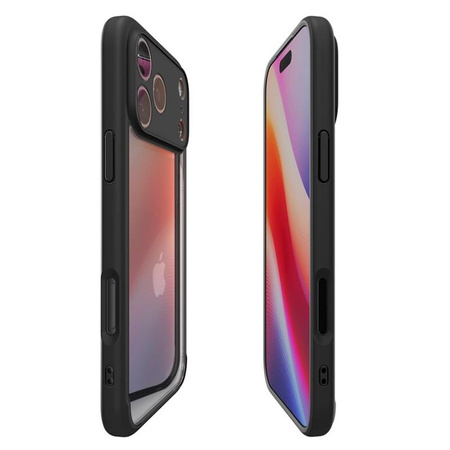 Spigen Ultra Hybrid - Hülle für iPhone 17 Pro (Matte Black)