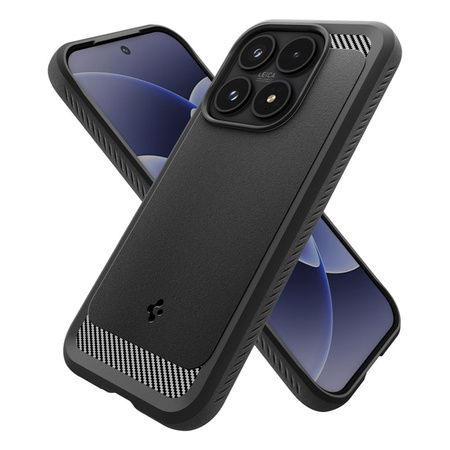 Spigen Rugged Armor - Schutzhülle für Xiaomi 17 (Matt Schwarz)