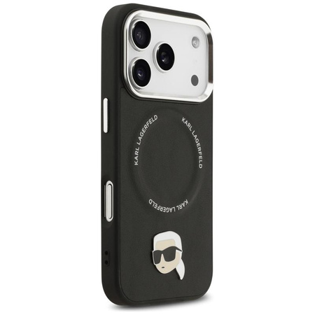 ETUI DO IPHONE 17 PRO MAX do MAGSAFE KARL LAGERFELD ORYGINALNE CZARNE MODNE