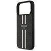 Guess 4G Printed Stripes MagSafe - Case iPhone 17 Pro Max (black)