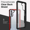 X-Doria Raptic Shield - Aluminum Case for Samsung Galaxy S21+ (Antimicrobial protection) (Red)