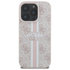 Guess 4G Printed Stripes MagSafe - iPhone 16 Pro Max Case (pink)