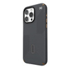 Speck Presidio2 Grip ClickLock & MagSafe - iPhone 15 Pro Max Case (Charcoal Grey / Cool Bronze)