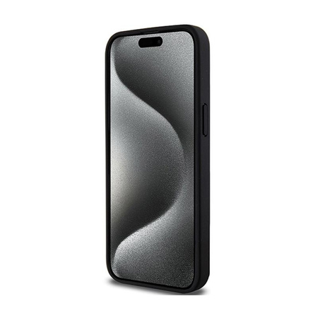 BMW Perforierte MagSafe - iPhone 15 Pro Tasche (schwarz)