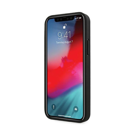 Mercedes Leather Urban Line - iPhone 12 / iPhone 12 Pro Case (black)