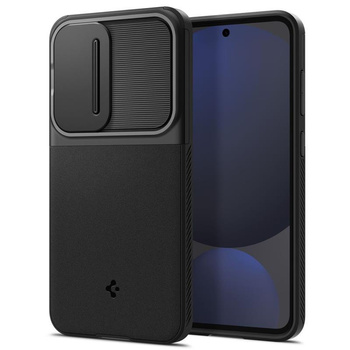 Spigen Optik Armor - Etui pour Samsung Galaxy S24 FE (Noir)