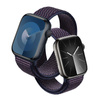 Crong Nylon - Sports Strap for Apple Watch 44/45/46/49 mm (Midnight Blue)