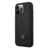 Mercedes Leather Urban Line - iPhone 13 Pro Max tok (fekete)