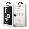 Karl Lagerfeld NFT Saffiano Karl & Choupette - Samsung Galaxy S23 Tasche (schwarz)