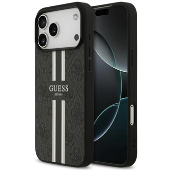 ETUI MAGSAFE GUESS DO IPHONE 17 PRO MAX CZARNE CASE MAGNETYCZNE ELEGANCKIE