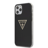 Guess Metallic Triange - Etui iPhone 12 / iPhone 12 Pro (czarny)