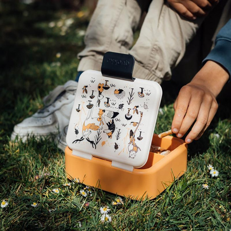 Quokka Twist Kids - Double wall food container / lunchbox (In The Woods)