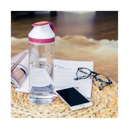 Quokka Mineral - Bouteille d'eau à fermeture magnétique 670 ml (Claret)