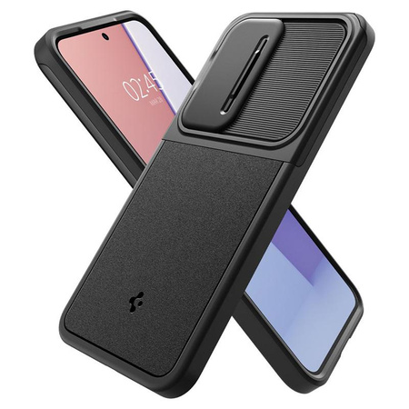 Spigen Optik Armor - pouzdro pro Samsung Galaxy S24 (černé)