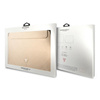 Guess Saffiano Triangle Logo Sleeve - Etui na notebooka 16" (beżowy)