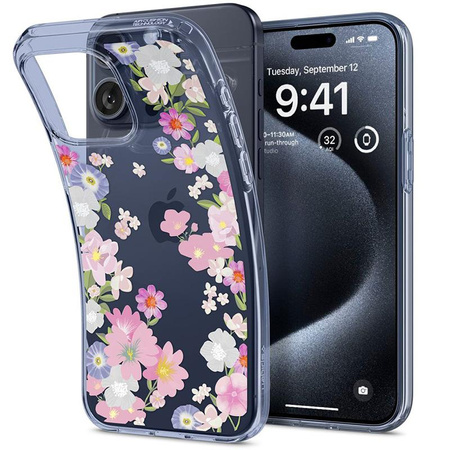 Spigen Liquid Crystal - pouzdro pro iPhone 15 Pro (Blossom)