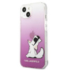 Karl Lagerfeld Choupette Fun - iPhone 13 Mini tok (rózsaszín)
