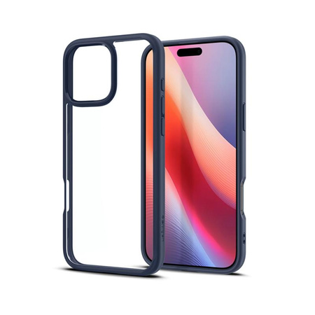 Spigen Ultra Hybrid - Hülle für iPhone 16 Pro Max (Navy Blue)